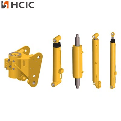 Vysokovýkonný hydraulický valec s prednou prírubou